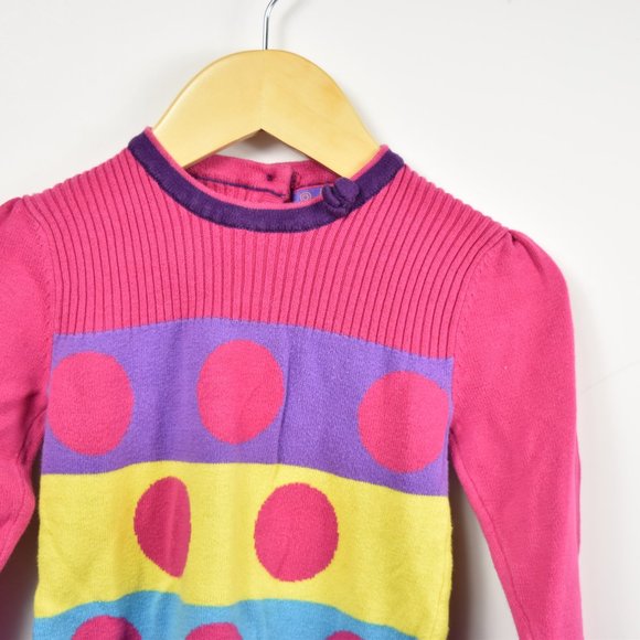 Pink stripe sweater dress - Picture 2 of 7